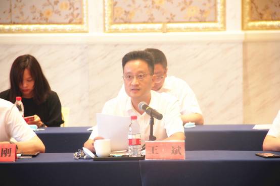 王斌代表参会高校讲话