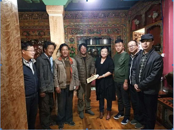 艺术学院前往乡城县开展扶贫工作